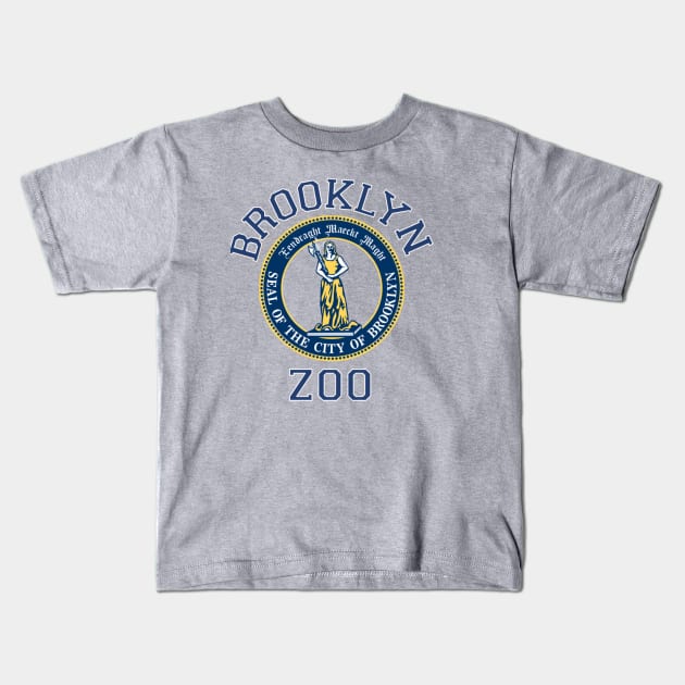 Brooklyn Represent Kids T-Shirt by capognad